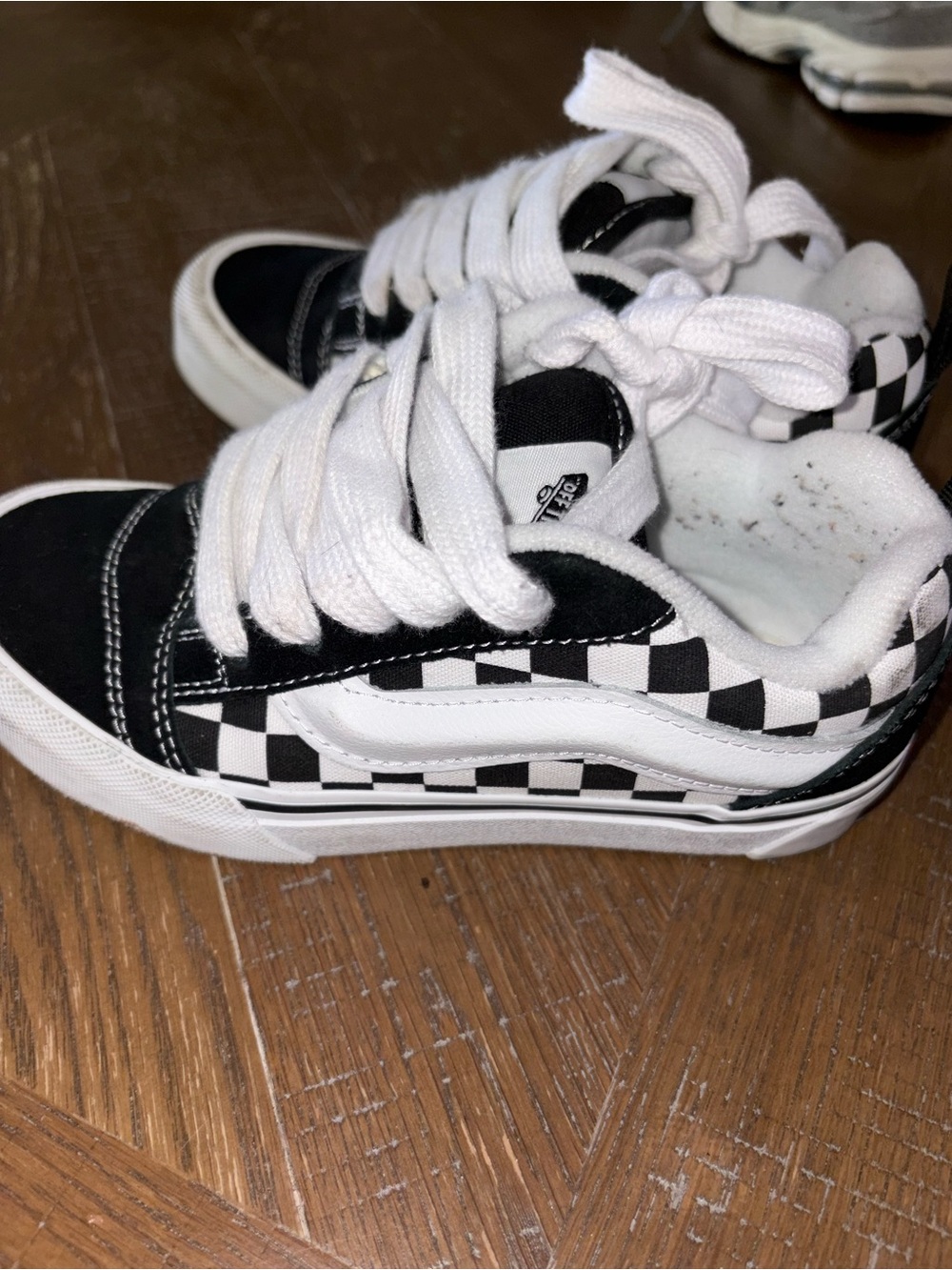 Knu Skool Checkerboard Shoe
